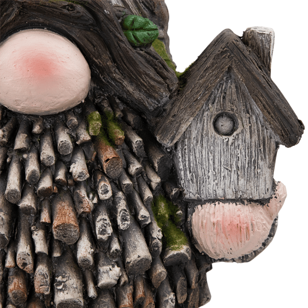 Northlight Gnome with Bird House Outdoor Garden Statue