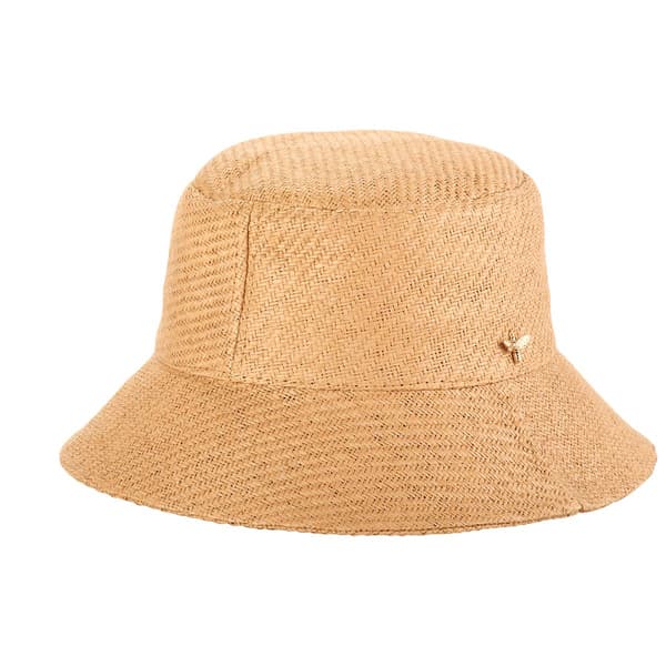 Womens Vince Camuto Straw Bucket Hat w/Critter - image 