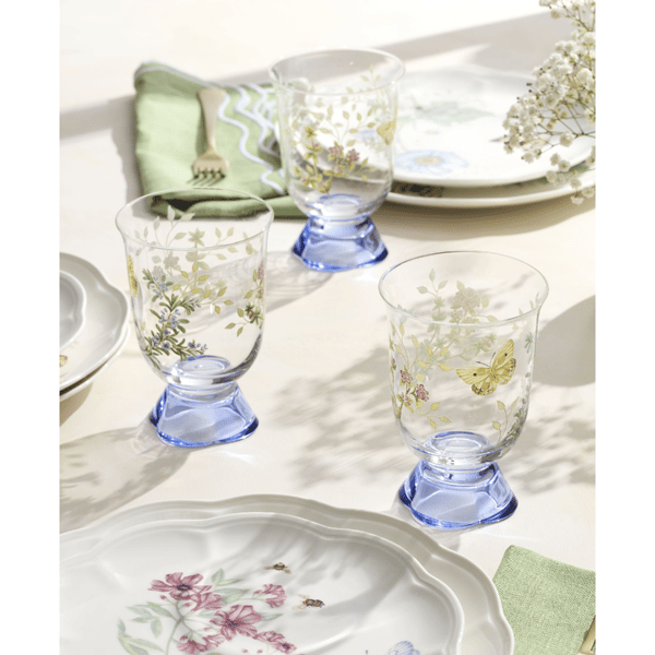 Lenox® Butterfly Meadow® Herbs Short Tumblers - Set of 4