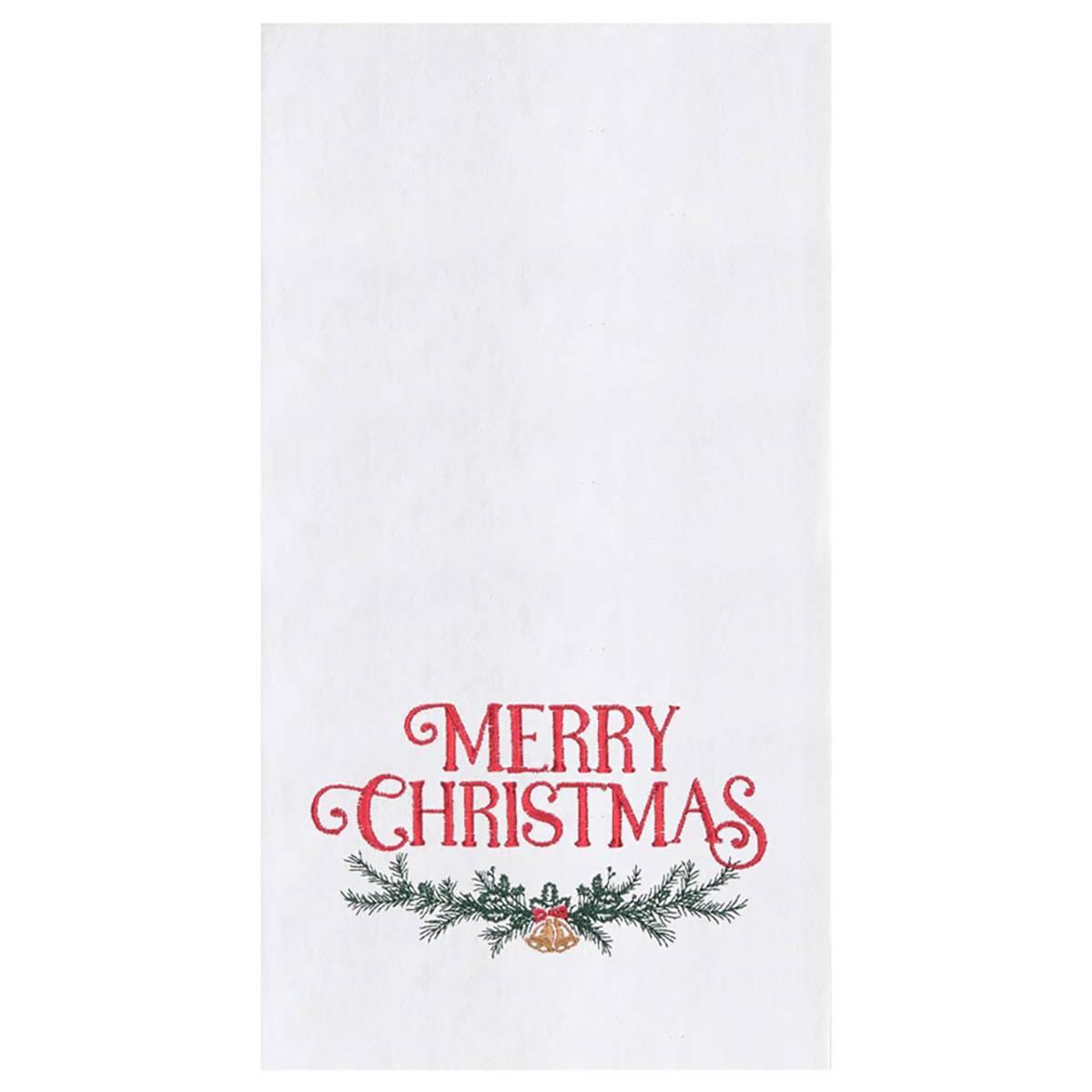 Merry Christmas Garland Kitchen Towel
