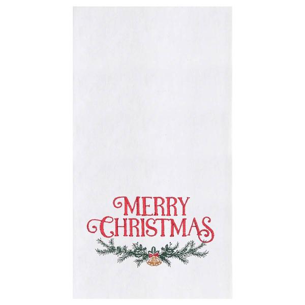 Merry Christmas Garland Kitchen Towel - image 