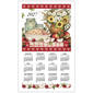 Kay Dee 2027 Apple Pie Calendar Towel - image 1