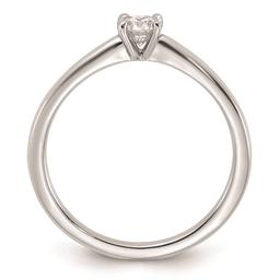 Pure Fire 14kt. White Gold Lab Grown Diamond Engagement Ring