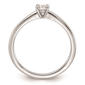 Pure Fire 14kt. White Gold Lab Grown Diamond Engagement Ring - image 2