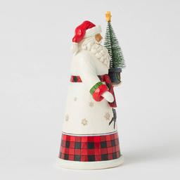 Jim Shore Highland Glen Santa w/ Sisal Christmas Figurine
