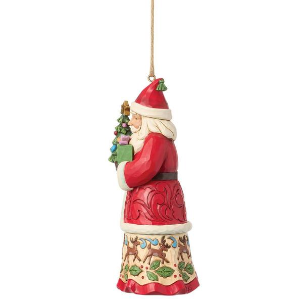 Jim Shore Santa with Gifts Ornament