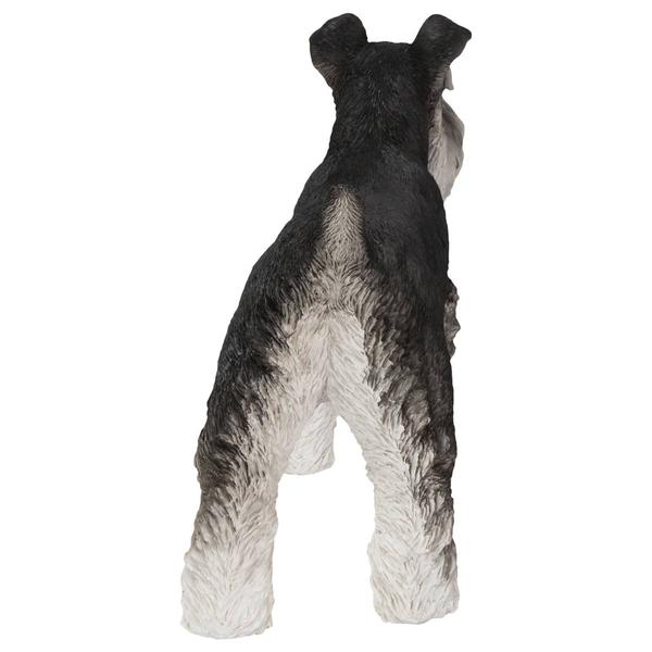 Hi-Line Gift Standing Miniature Schnauzer Garden Statue