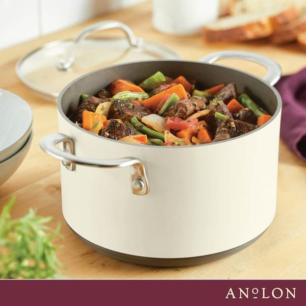 Anolon&#174; Achieve Hard Anodized Nonstick 4qt. Saucepot