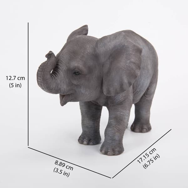 Hi-Line Gift Baby Elephant Garden Statue