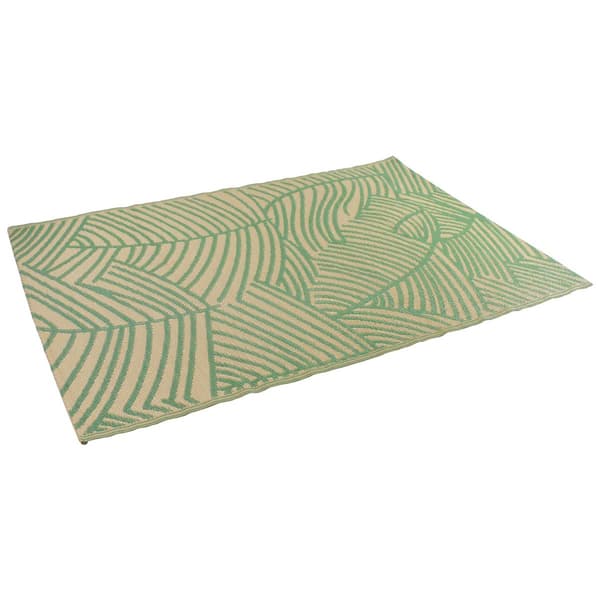 Northlight Seasonal Leaf Rectangular Indoor/Outdoor Area Rug