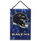 Open Road Small Hanging Acrylic Ravens Helmet - image 1