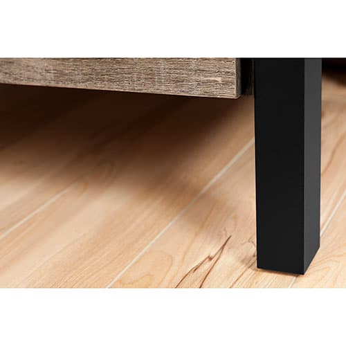 South Shore 2-Drawer Nightstand-Weathered Oak