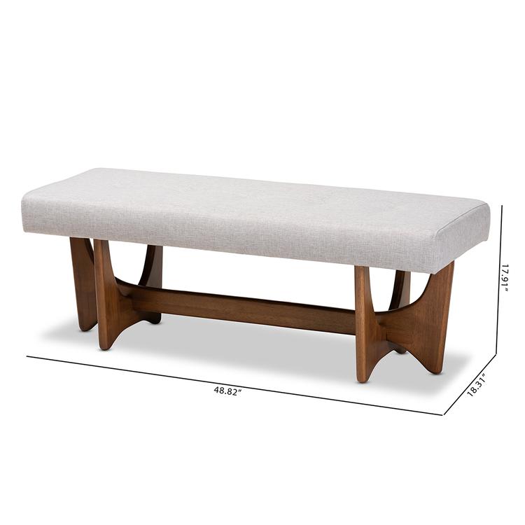 Baxton Studio Theo Bench