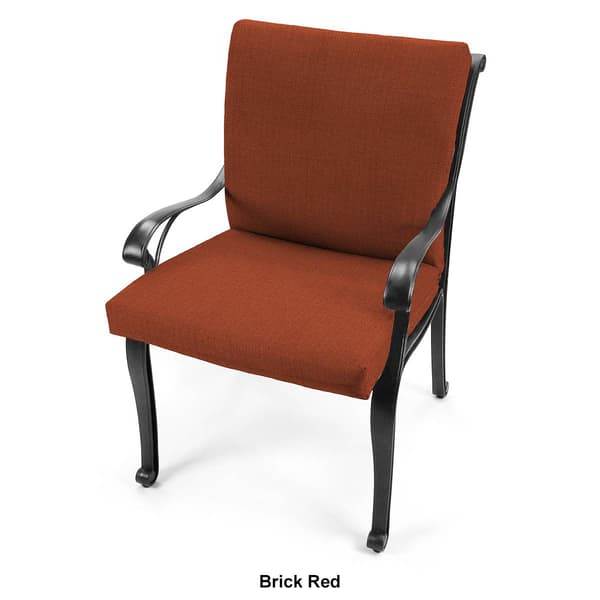 Jordan Manufacturing Solid French Edge Cushion - 21 x 44