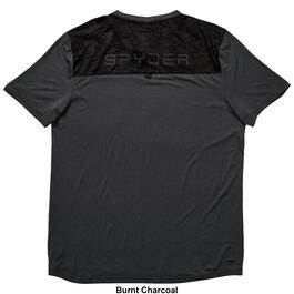Mens Spyder Front Logo Tee w/ Reflective Taping
