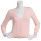 Juniors No Comment Mix Stitch Button Front Cardigan - image 1