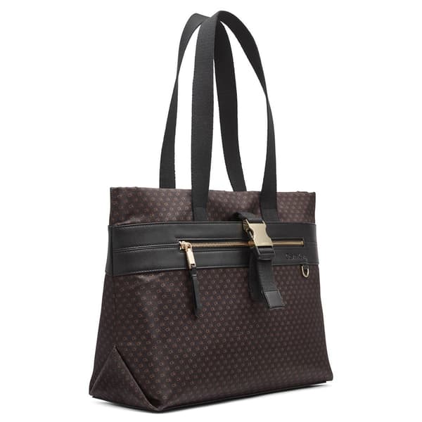 Calvin Klein Elora Tote - Brown/Khaki - image 