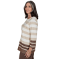 Womens Alfred Dunner Luxe Be A Lady 3/4 Sleeve Stripe Blouse - image 4