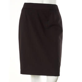 Petite Calvin Klein Slim Skirt - Black