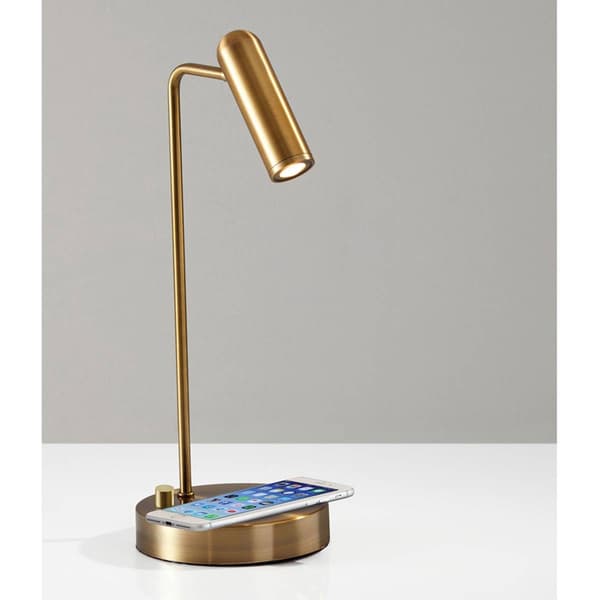 Adesso Kaye Charge LED Desk Lamp