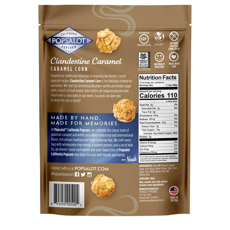 Popsalot™ 6pk. Clandestine Caramel Corn Popcorn