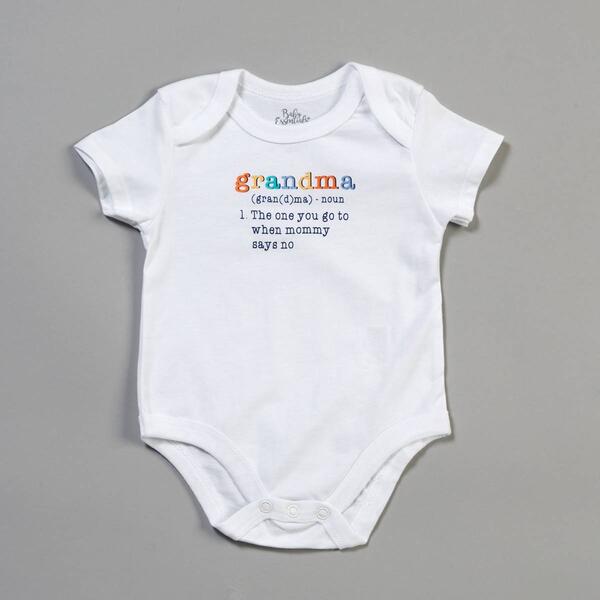 Baby Unisex &#40;3-9M&#41; Baby Essentials Go to Grandma Bodysuit - image 