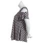 Womens C'est La Vie Short Sleeve Cold Shoulder Blouse - image 3