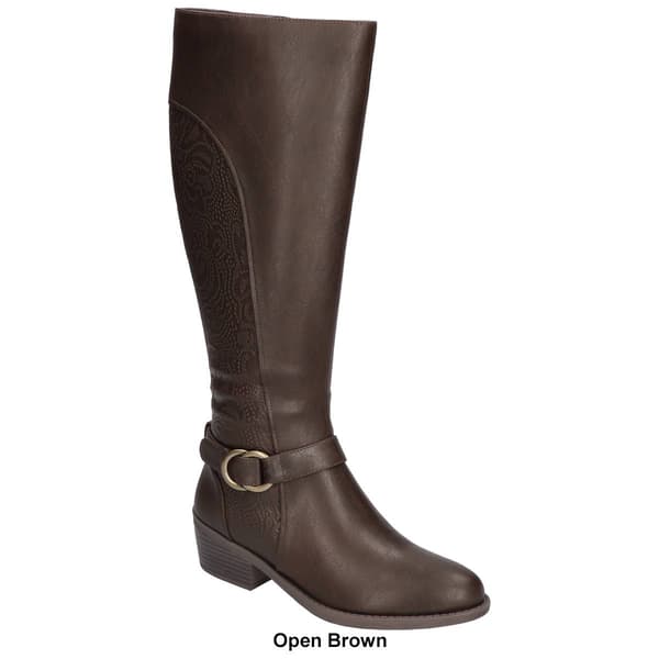 Womens Easy Street Luella Tall Boots - Wide Calf