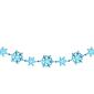 Northlight Seasonal Sky Blue Snowflakes Christmas Garland - image 1