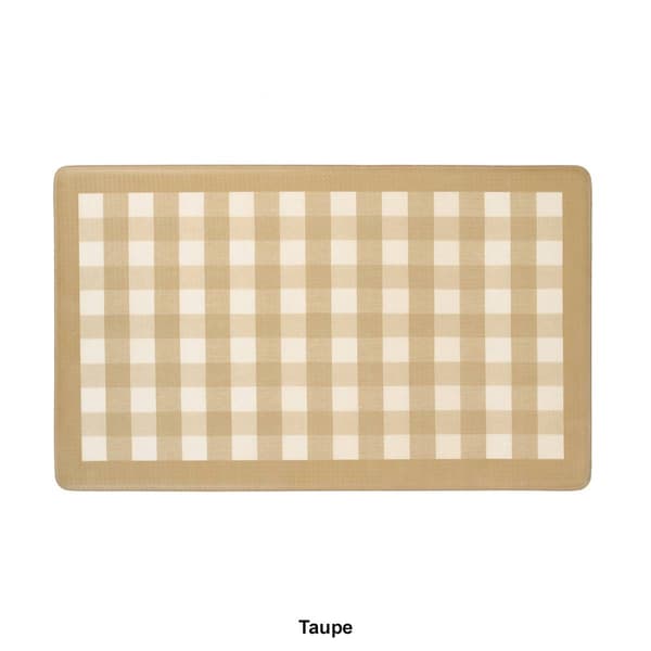 Achim Decorative Anti Fatigue Buffalo Check Mat