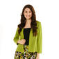 Womens Kasper Long Sleeve Open Chevron Cardigan - image 1
