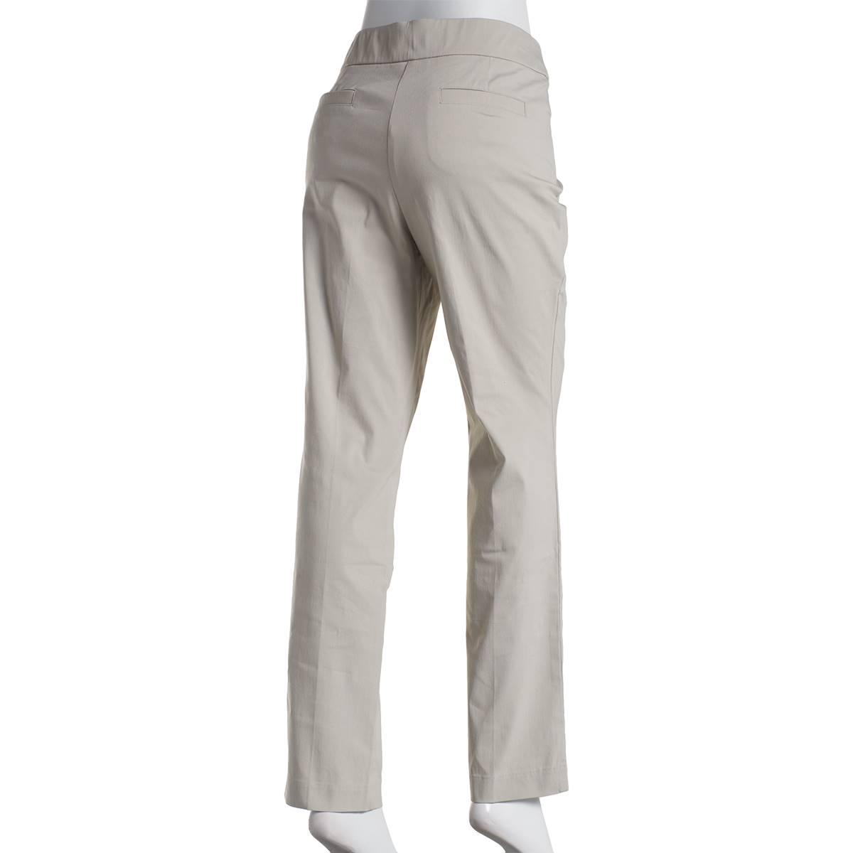 Womens Briggs Millenium Pull on Pant Stright Leg Pants-Short