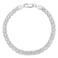 Sterling Silver Bismark Chain Bracelet - image 1