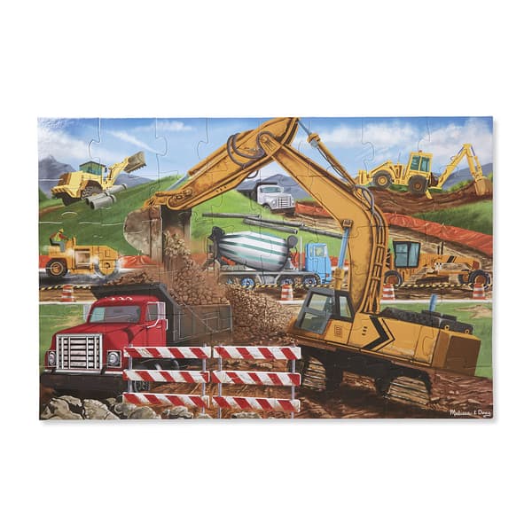 Melissa & Doug&#40;R&#41; Building Site 48 pc. Floor Puzzle