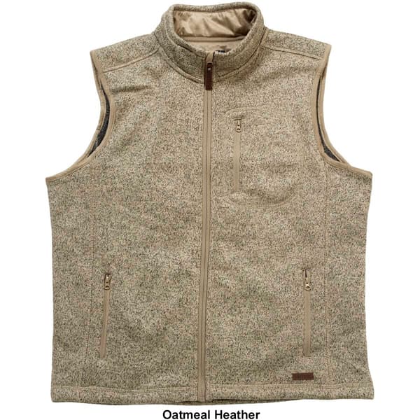 Mens Smith's Sherpa Lined Sweater Fleece Vest