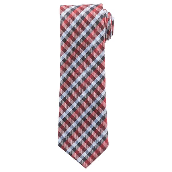 Boys Bill Blass Tie - Plaid - image 