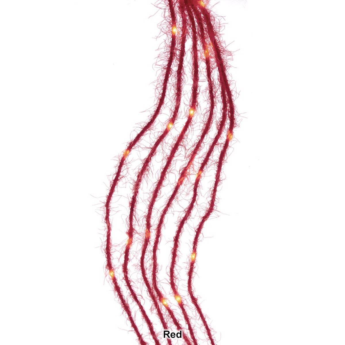 Kurt Adler 120-Light Colored Fuzzy Multi Strand LED Set