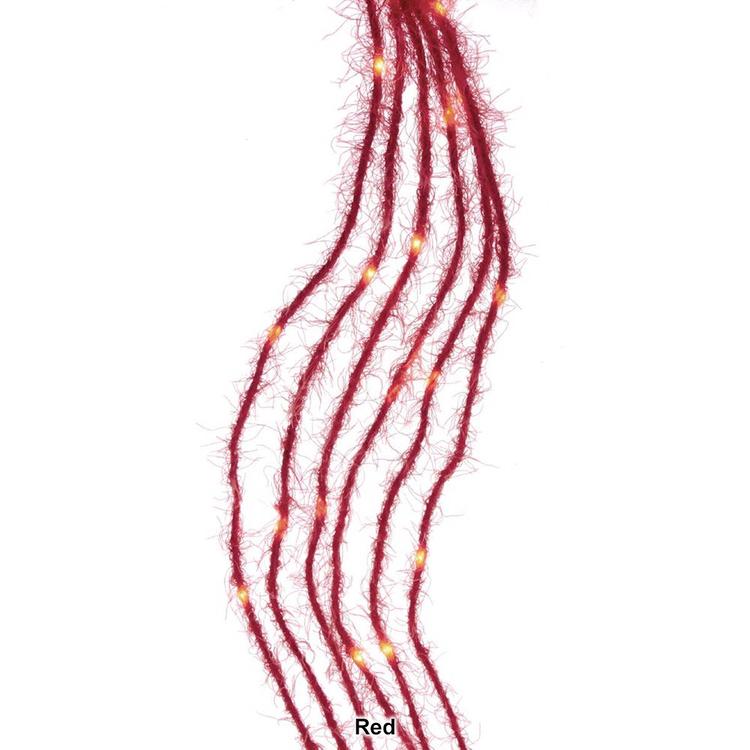 Kurt Adler 120-Light Colored Fuzzy Multi Strand LED Set