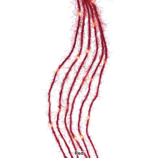 Kurt Adler 120-Light Colored Fuzzy Multi Strand LED Set