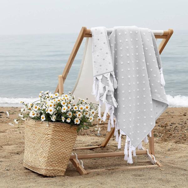 Linum Home Textiles Ephesus Dot Pestemal Beach Towel - Set of 2