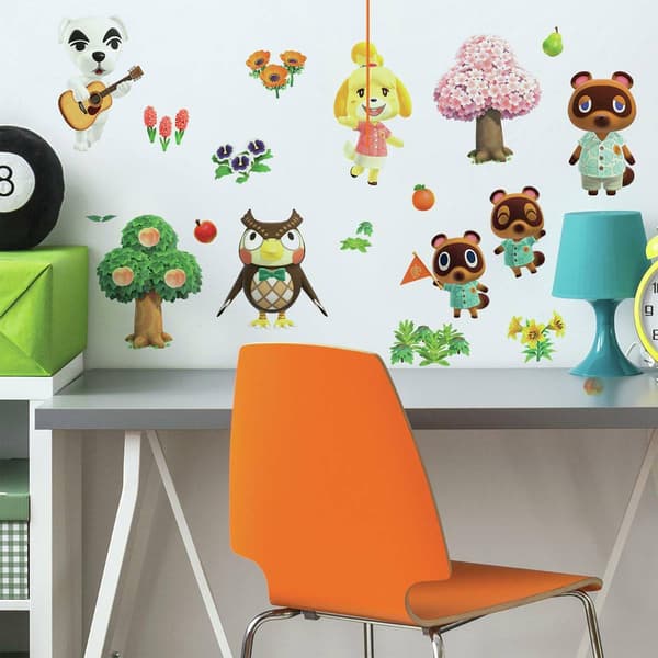 RoomMates® Animal Crossing Peel &amp; Stick Wall Decals