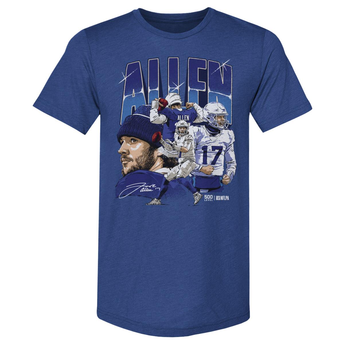 Mens NFL Josh Allen Buffalo Collage Player Tee