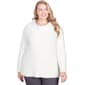 Plus Size Ruby Rd. Must Haves II Metallic Eyelash Marilyn Sweater - image 1
