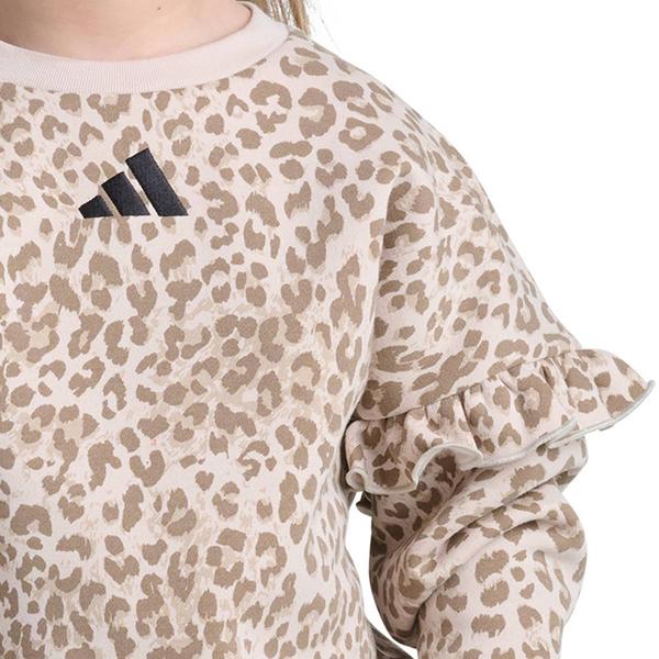 Girls (4-6x) adidas® Leopard Flutter Sleeve Top & Barrel Pants