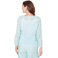 Womens Ruby Rd. Renaissance Romance Floral Eyelet Cardigan - image 1
