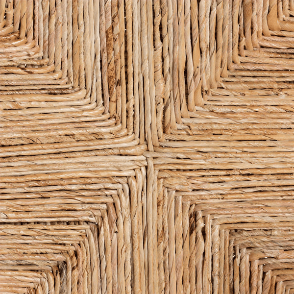 bali & pari Fika Counter Stool with Woven Seagrass Seat