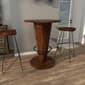 9th & Pike® Brown Gum Tree Wood Rustic Dining Table - image 4