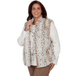 Plus Size Alfred Dunner Regent Street Faux Fur Jacket