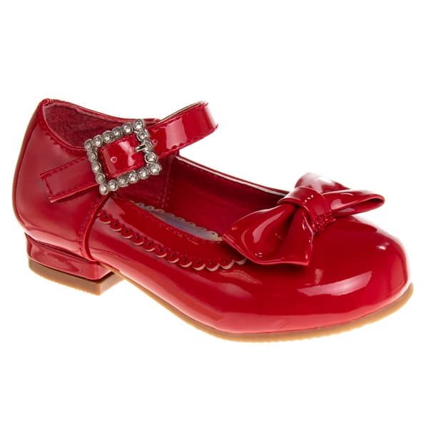 Little Girls Josmo Mary Jane Bow Heels - image 