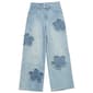 Girls (7-14) YMI Wide Leg Star Patch Jean - image 1